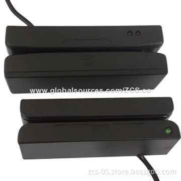 Mini USB Smart Card Readers is Real Portable Stripe Reader, Support All Three Tracks, Plug-and-play